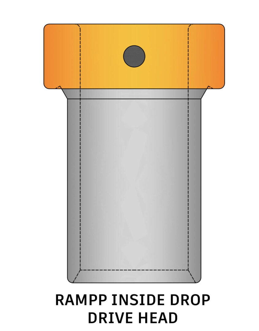 RAMPP INSIDE DROP DRIVE HEAD