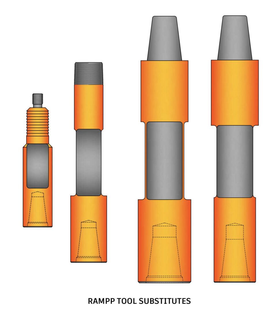 Ramp Tool Substitutes are essential for connecting different size threads in drill strings, ensuring smooth and efficient operations. These tool subs are versatile and can be customized for various applications, including cable tools, rotary, tubing, casing, and sucker rod crossovers. Each substitute is manufactured with precision to meet specific requirements, providing reliable and durable connections. Whether you need a standard or custom solution, Ramp Tool Substitutes offer the flexibility and performance needed to maintain seamless operations in demanding drilling environments. Contact us to discuss your specific needs and order your custom tool subs today.